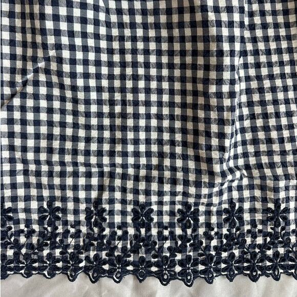 Draper James, Navy/White, Gingham, Lined, Mini Tank Dress- 0/2(Altered) - Picture 8 of 9